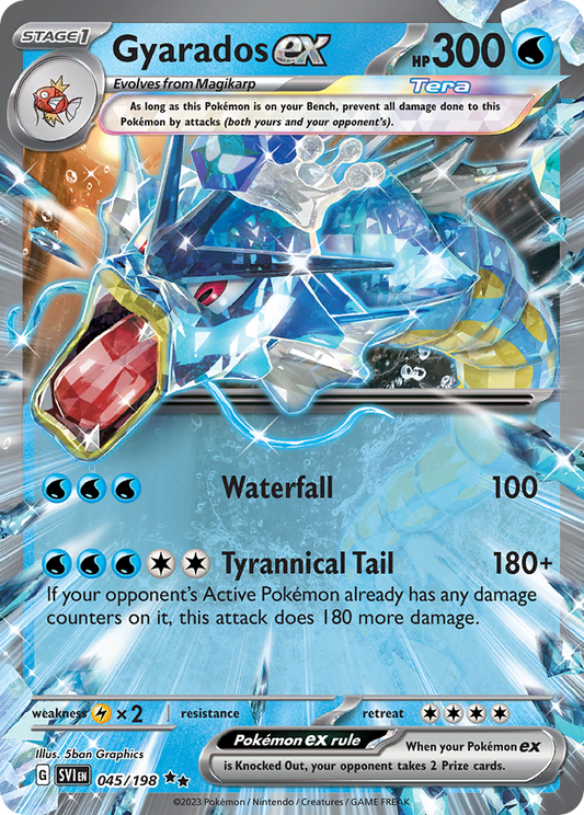POKEMON - SINGLES - GYARADOS EX