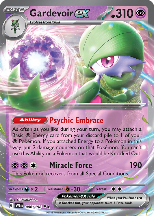 POKEMON - SINGLES - GARDEVOIR EX