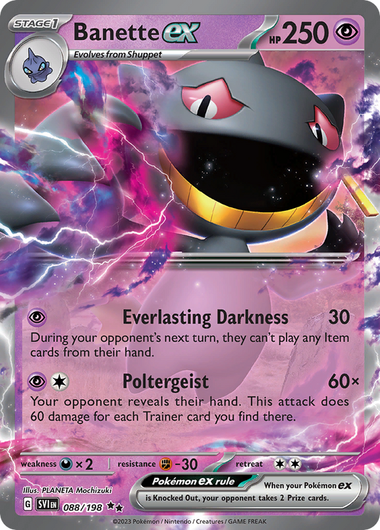 POKEMON - SINGLES - BANETTE EX