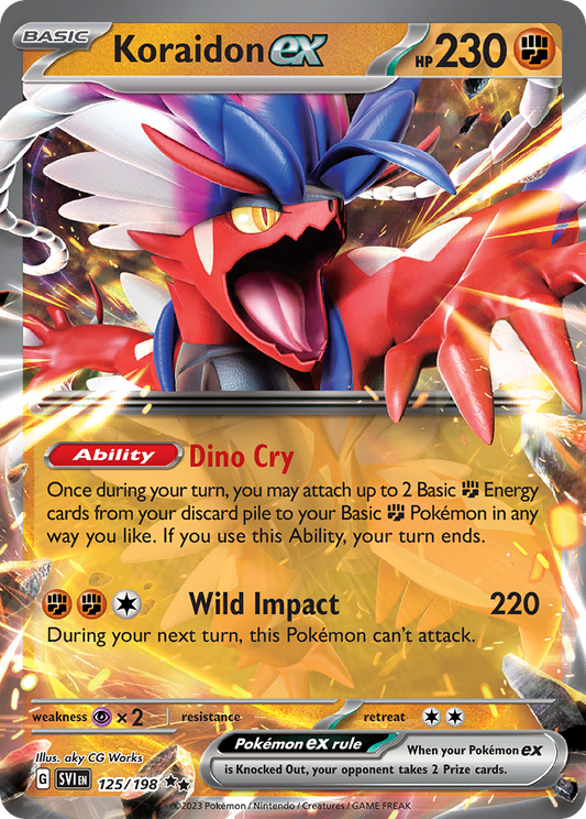 POKEMON - SINGLES - KORAIDON EX