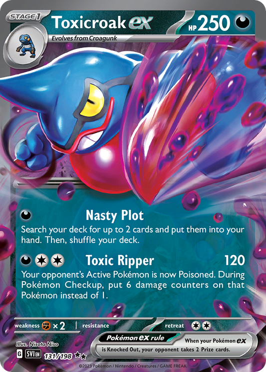 POKEMON - SINGLES - TOXICROAK EX