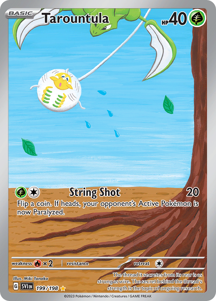 POKEMON - SINGLES - TAROUNTULA IR