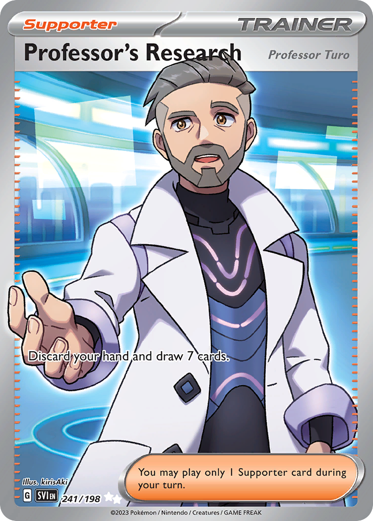 POKEMON - SINGLES - PROFESSOR'S RESEARCH (TURO) FULL ART