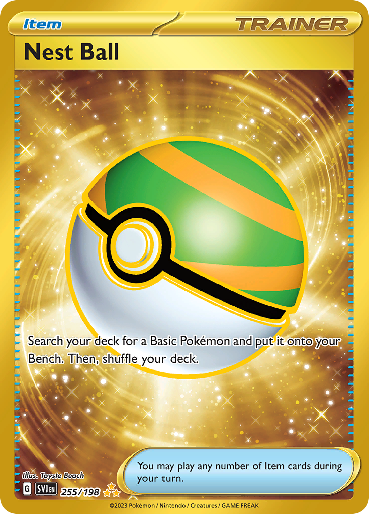 POKEMON - SINGLES - NEST BALL FULL ART