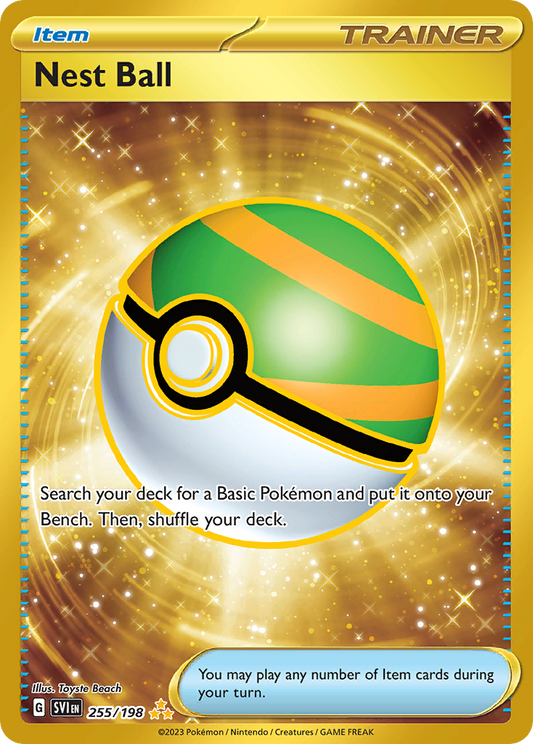 POKEMON - SINGLES - NEST BALL FULL ART