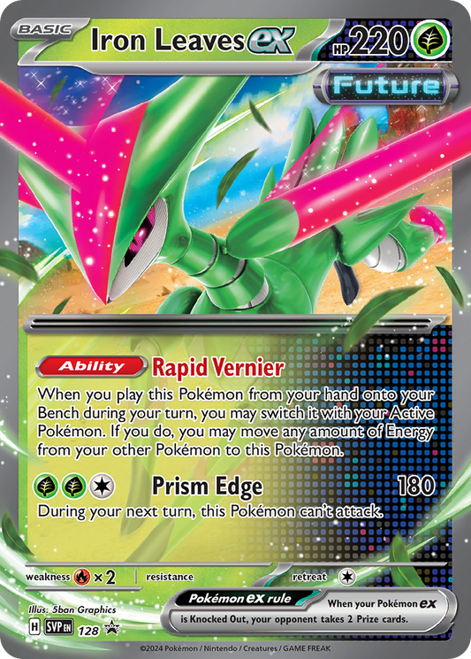 POKEMON - SINGLES - IRON LEAVES EX TIN PROMO