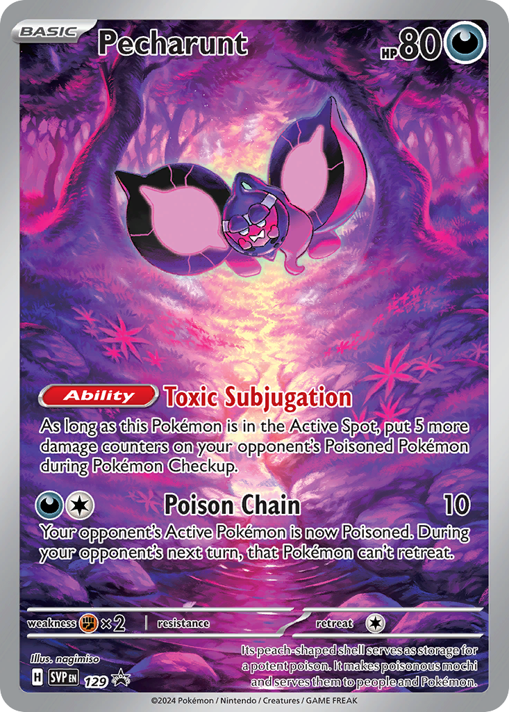 POKEMON - SINGLES - SF PECHARUNT PROMO