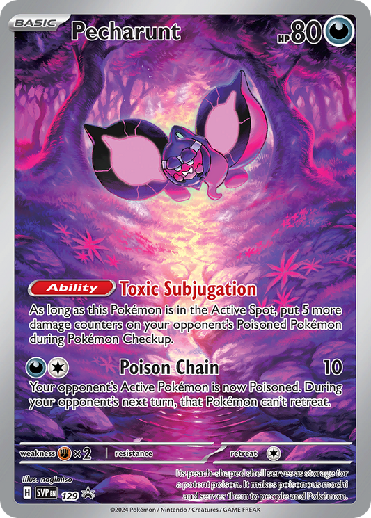 POKEMON - SINGLES - SF PECHARUNT PROMO