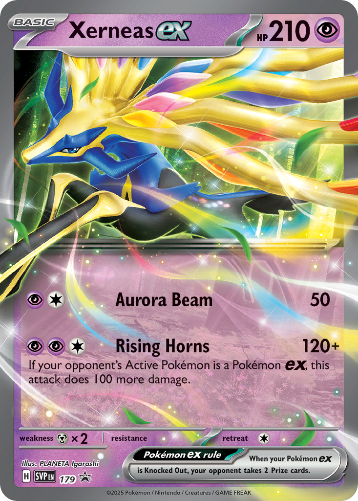 POKEMON - SINGLES - XERNEAS EX (PROMO)