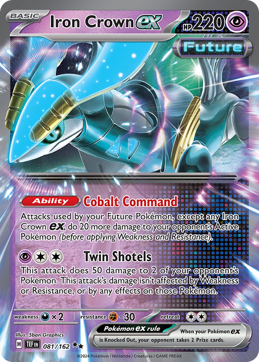 POKEMON - SINGLES - IRON CROWN EX