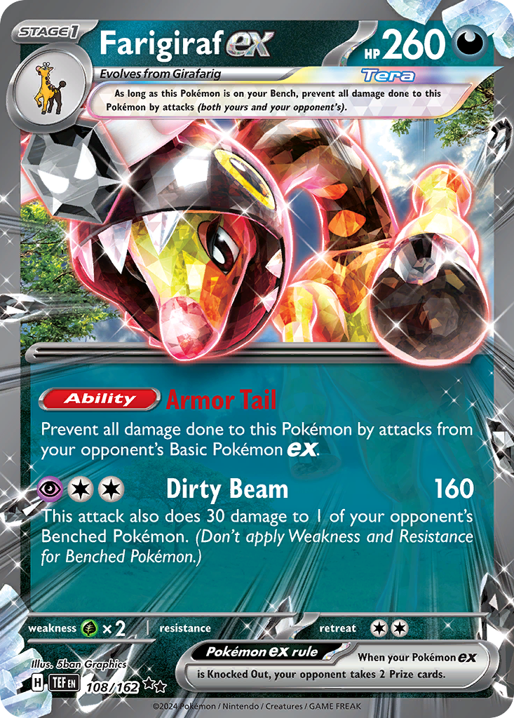 POKEMON - SINGLES - FARIGIRAF EX