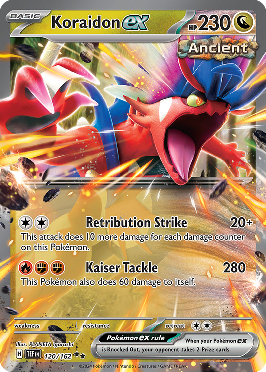 POKEMON - SINGLES - KORAIDON EX