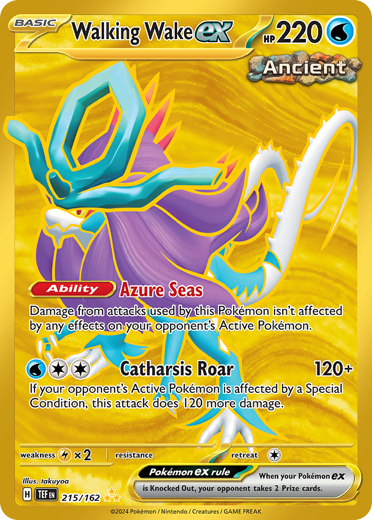 POKEMON - SINGLES - WALKING WAKE EX