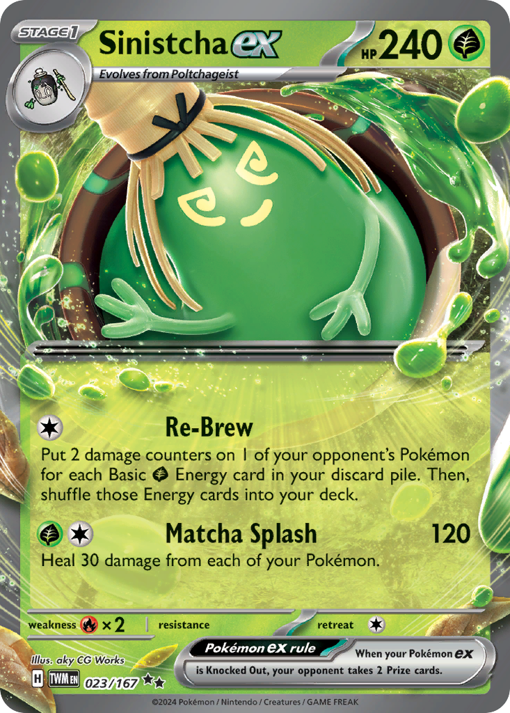 POKEMON - SINGLES - SINISTCHA EX