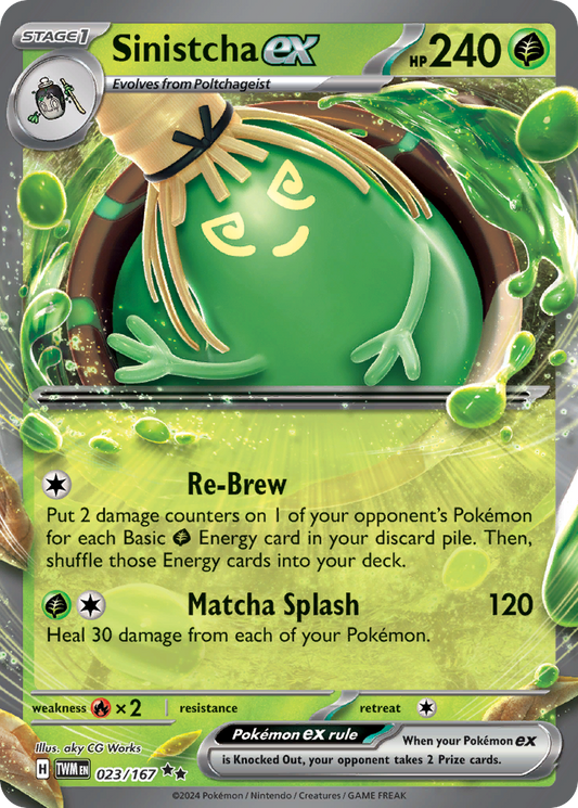 POKEMON - SINGLES - SINISTCHA EX