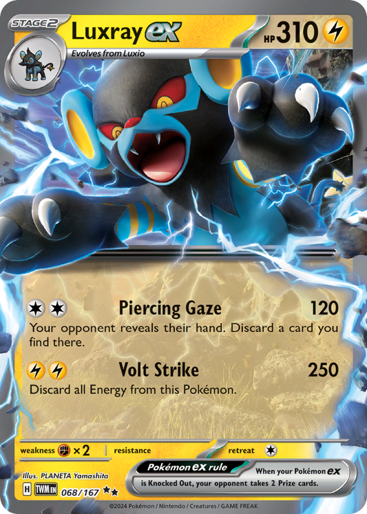 POKEMON - SINGLES - LUXRAY EX