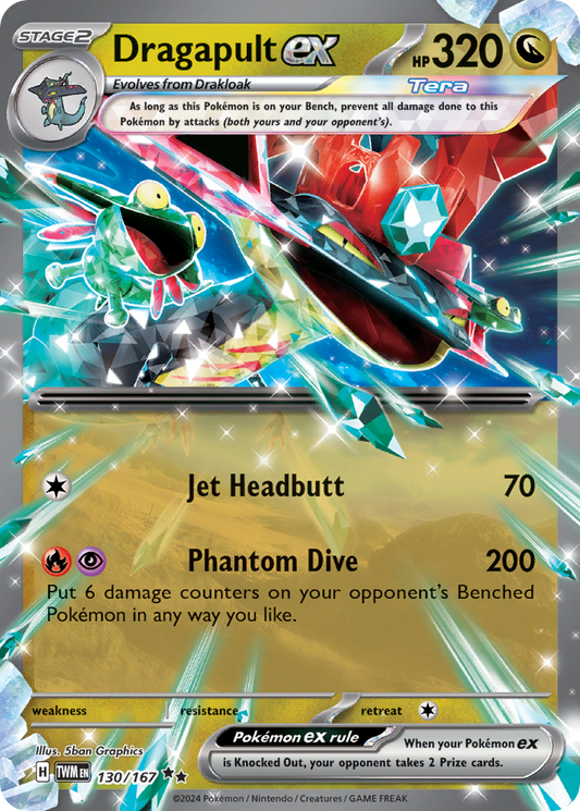 POKEMON - SINGLES - DRAGAPULT EX