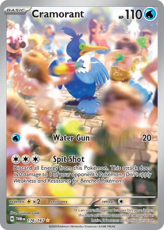 POKEMON - SINGLES - CRAMORANT (IR)