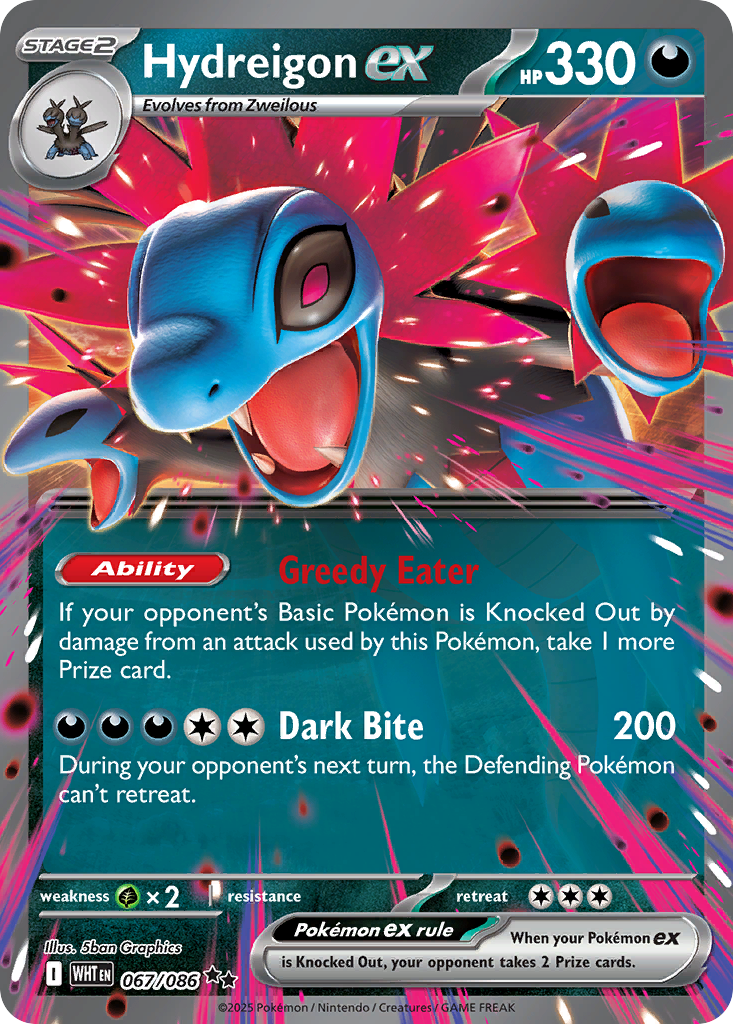 POKEMON - SINGLES - HYDREIGON EX